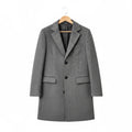 Manteau Old Money Homme Gris - old money style