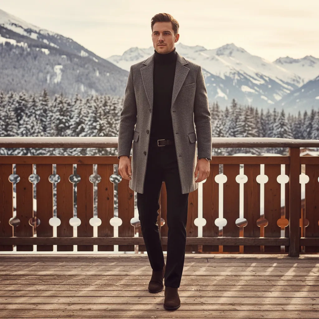 Manteau Old Money Homme - old money style