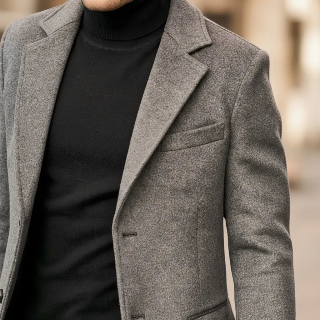 Manteau old money homme