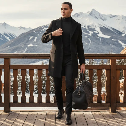 Manteau old money homme