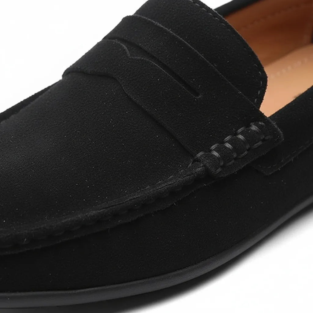 Mocassin en Daim Homme - old money style