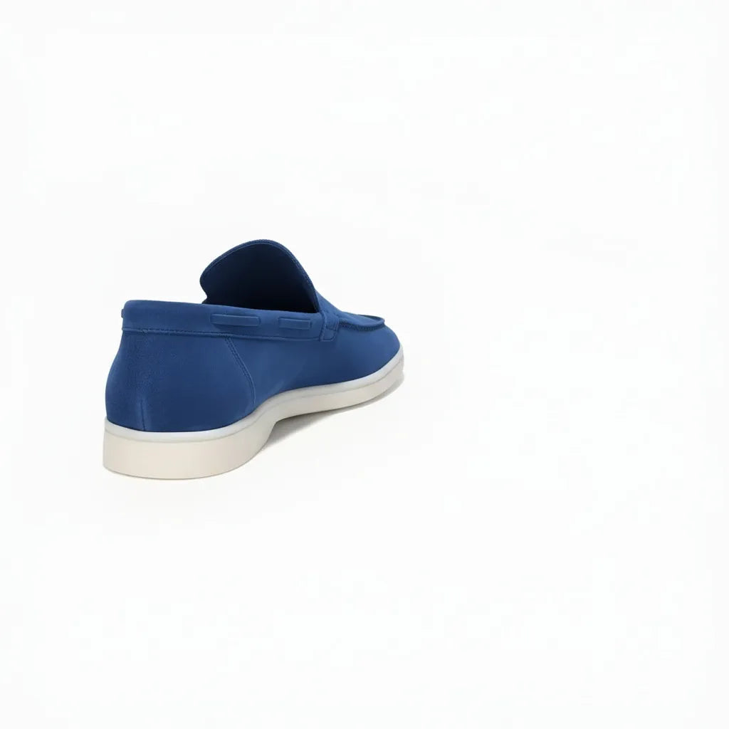 Mocassin Homme Old Money Bleu - old money style
