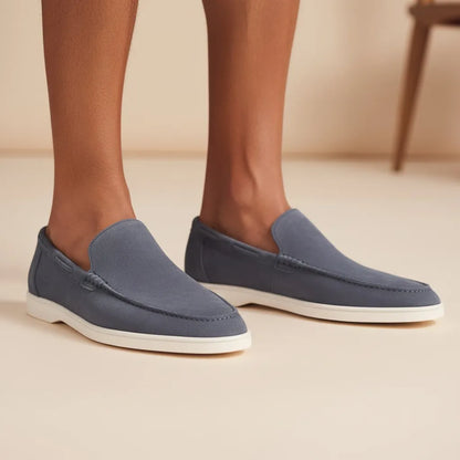 Mocassin Homme Old Money Gris - old money style