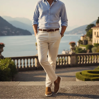 Mocassin Homme Old Money Marron - old money style