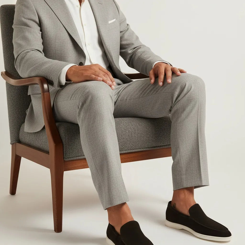 Mocassin Homme Old Money Noir - old money style