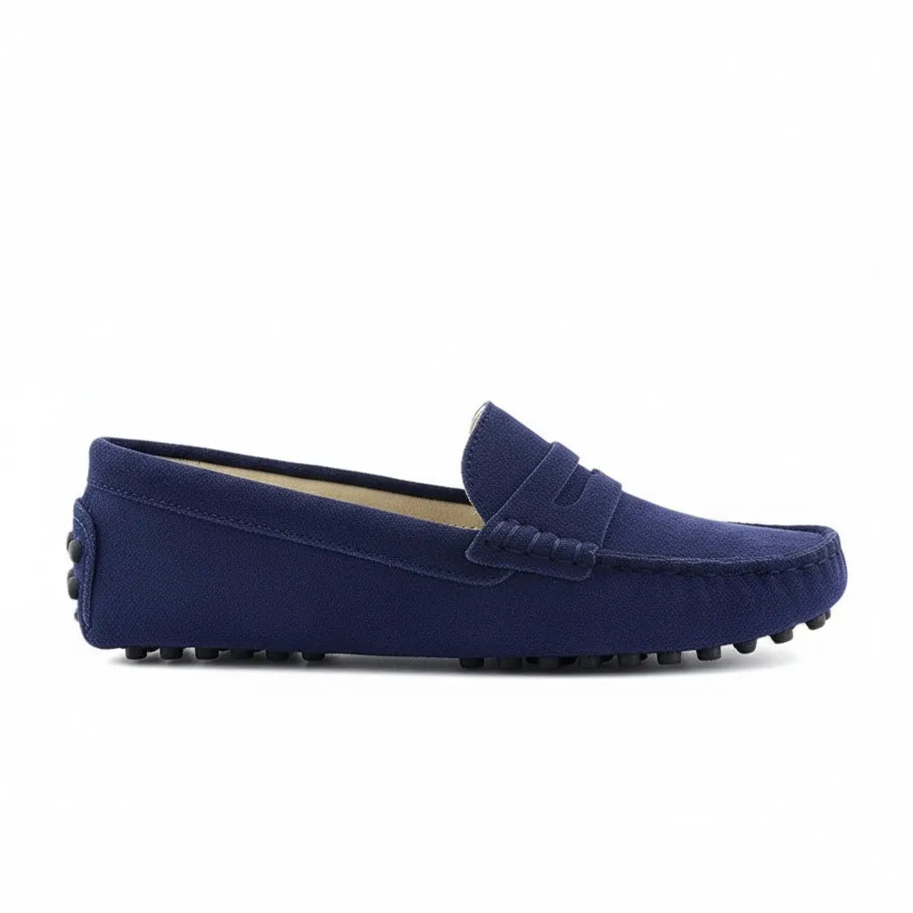 Mocassin Old Money Bleu - old money style
