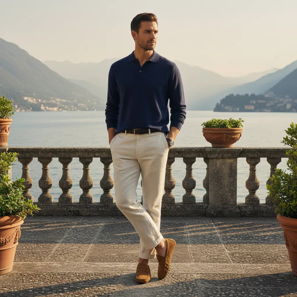 Mocassin Old Money Marron - old money style