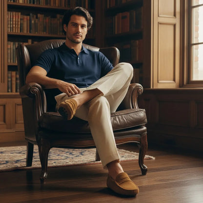 Mocassin Old Money Marron - old money style