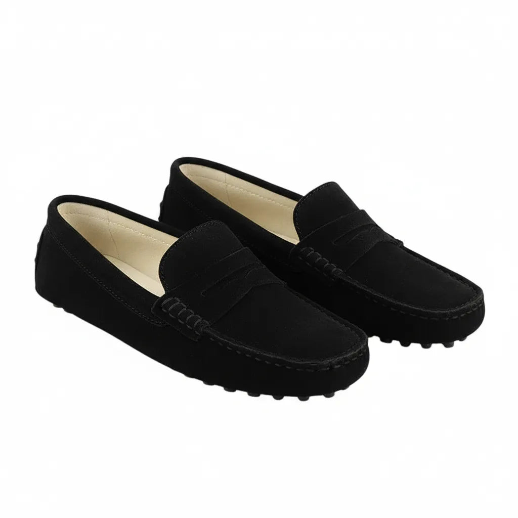 Mocassin Old Money Noir - old money style