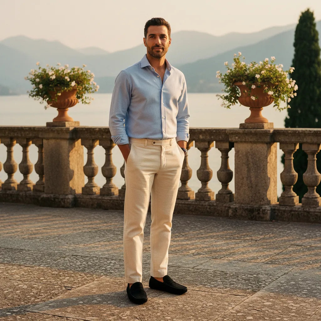 Mocassin Old Money Noir - old money style