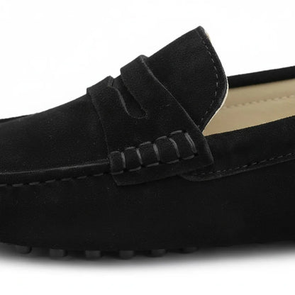 Mocassin Old Money Noir - old money style