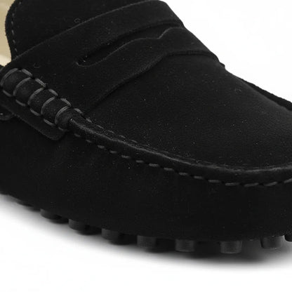 Mocassin Old Money Noir - old money style