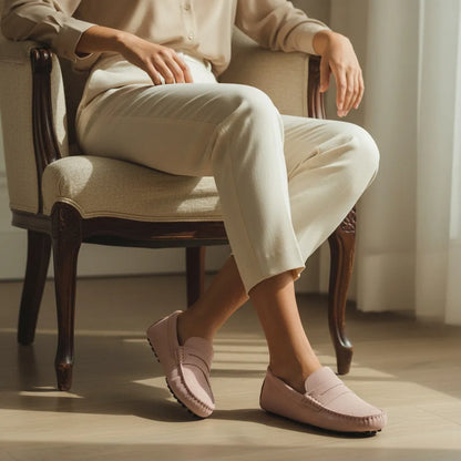 Mocassin Old Money Beige - old money style