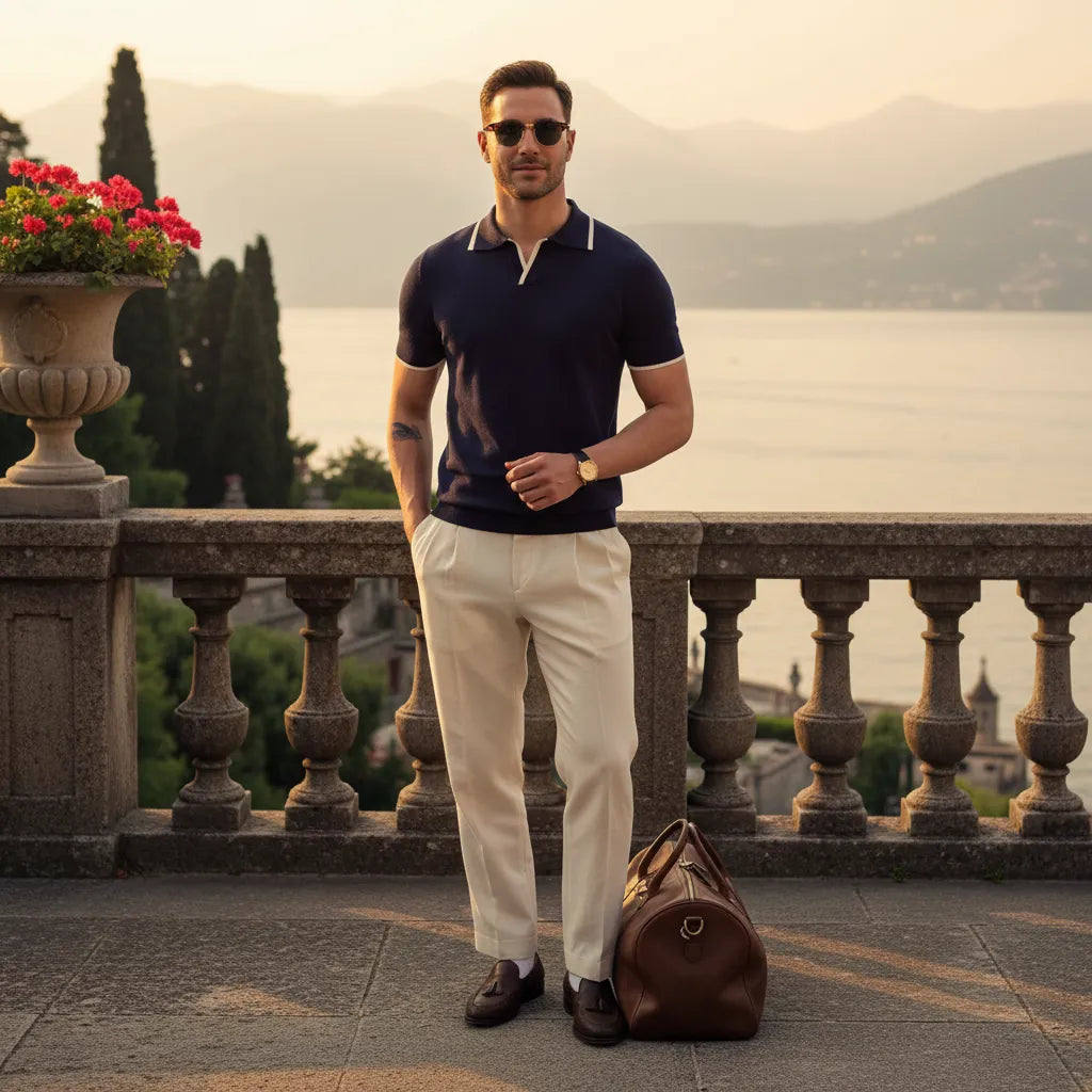 Old money style polo