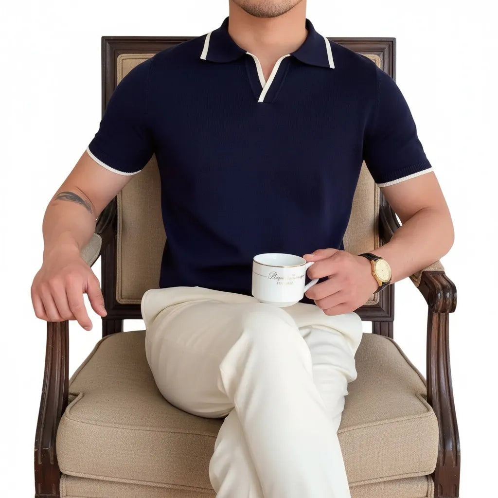 Old money style polo