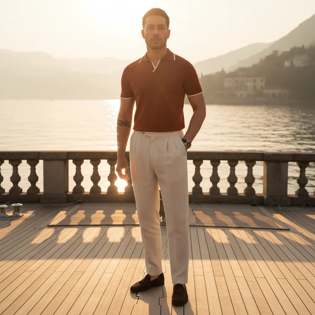 Old money style polo