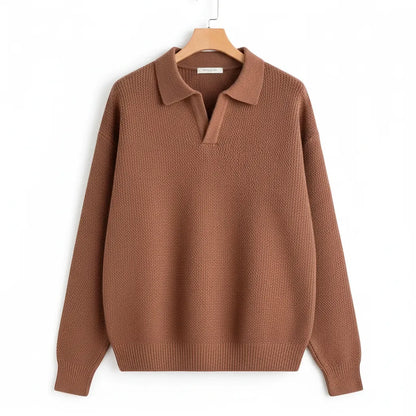 Old Money Tops Marron - old money style