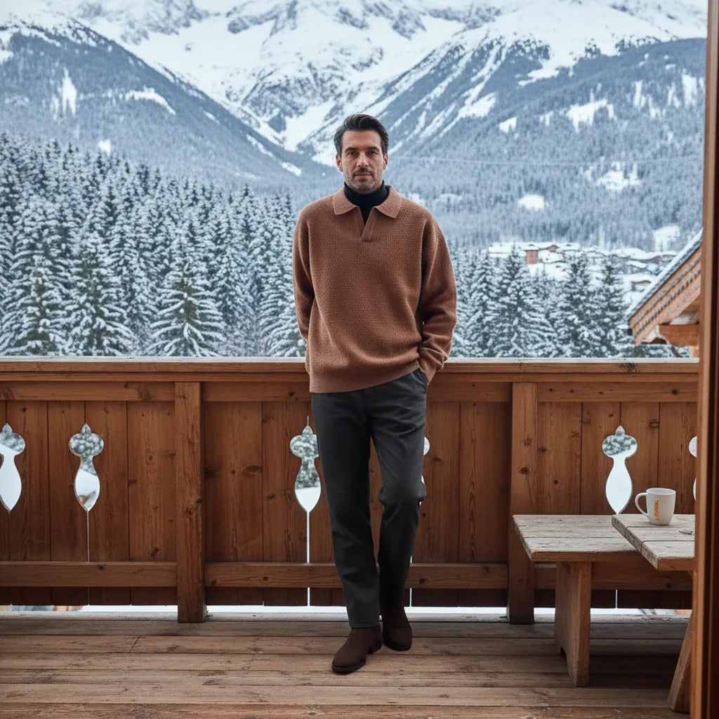 Old Money Tops Marron - old money style