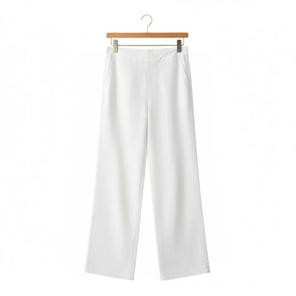 Pantalon blanc old money
