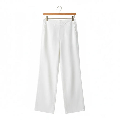 Pantalon blanc old money