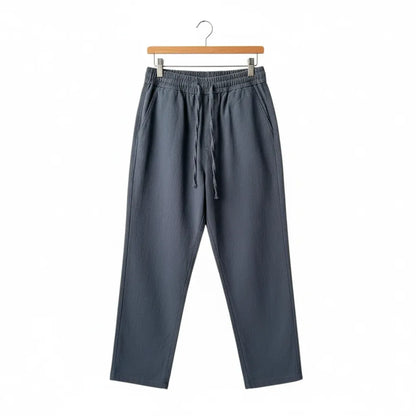 Pantalon en Lin Gris - old money style