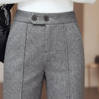 Pantalon Évasé Taille Haute - My Store