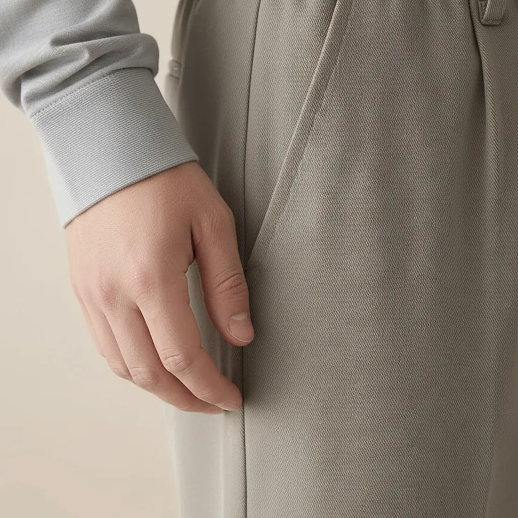 Pantalon old money homme