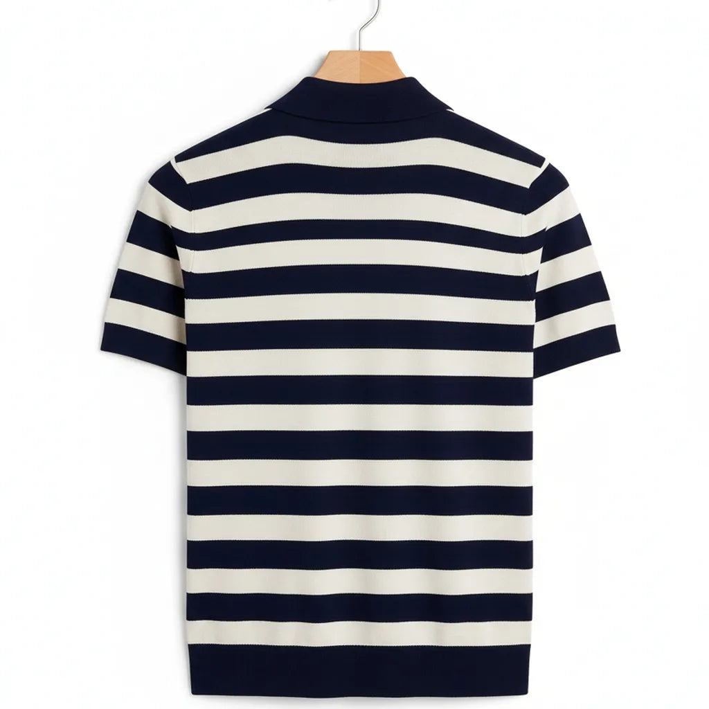 Polo Homme Rayures - old money style