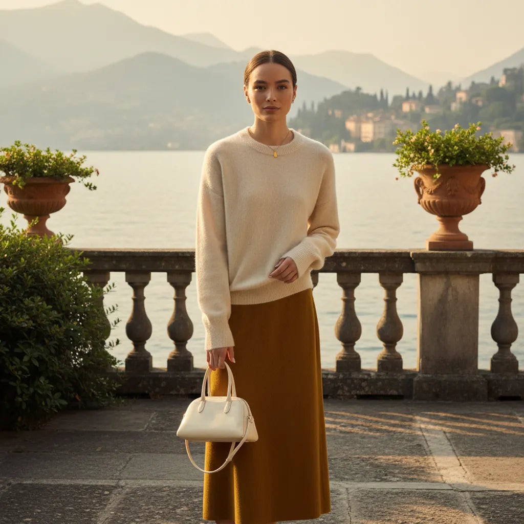 Pull Cachemire Femme - old money style