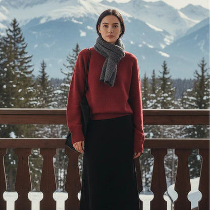 Pull Cachemire Femme - old money style