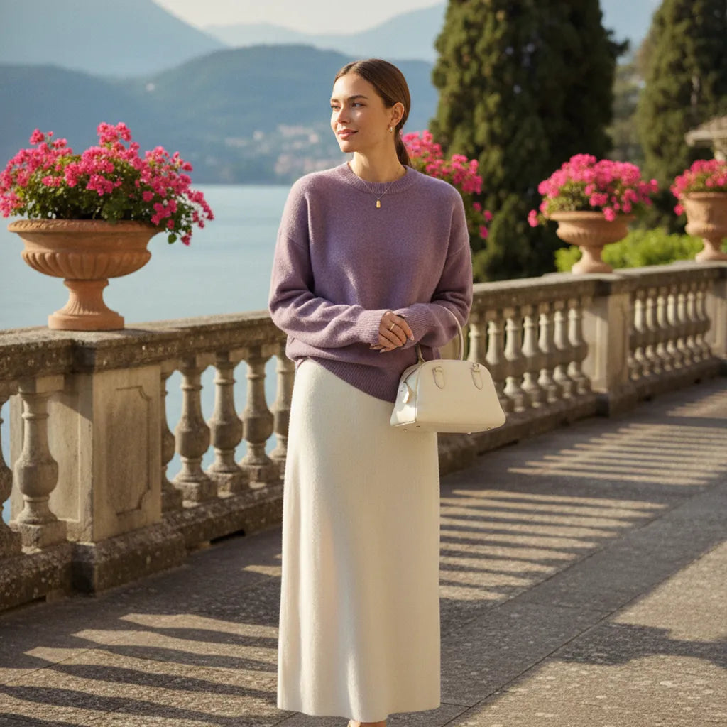 Pull Cachemire Femme - old money style