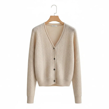 Pull Laine Mérinos Blanc - old money style