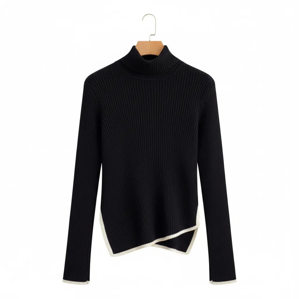 Pull Old Money Femme Noir - My Store