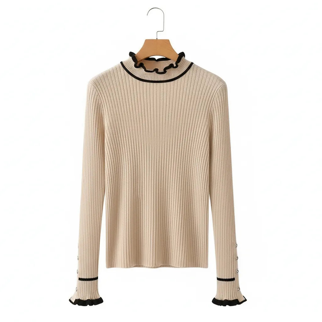 Pullover old money Beige - old money style