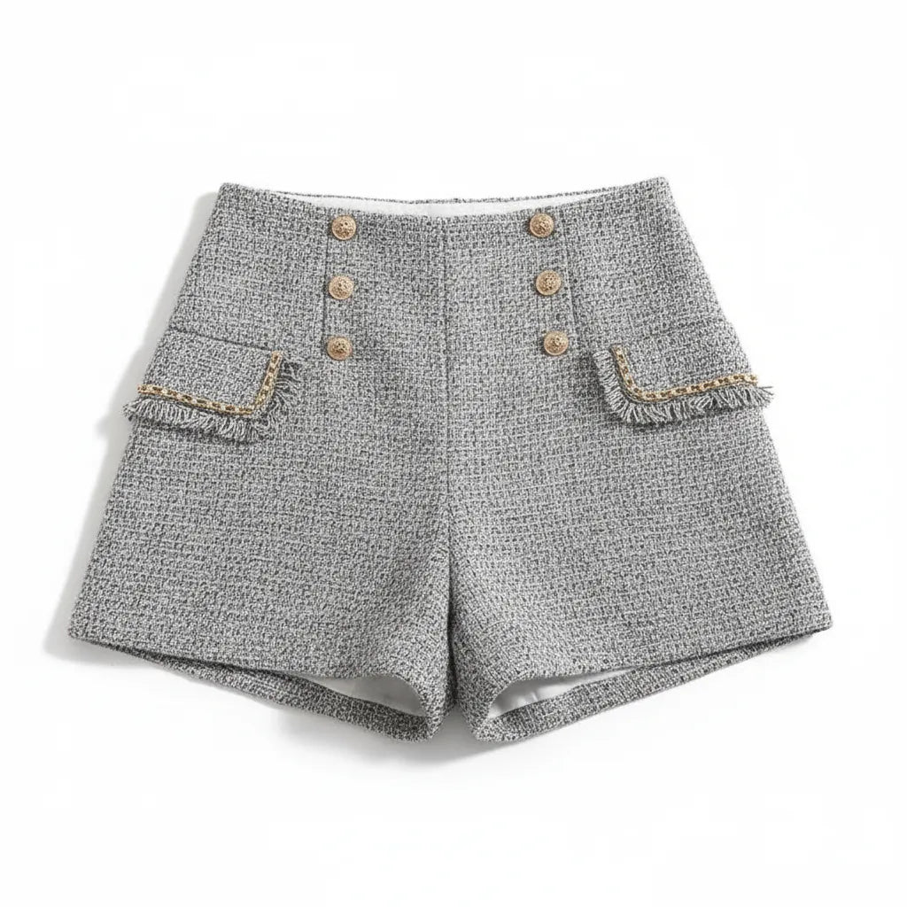 Short Old Money Gris - My Store
