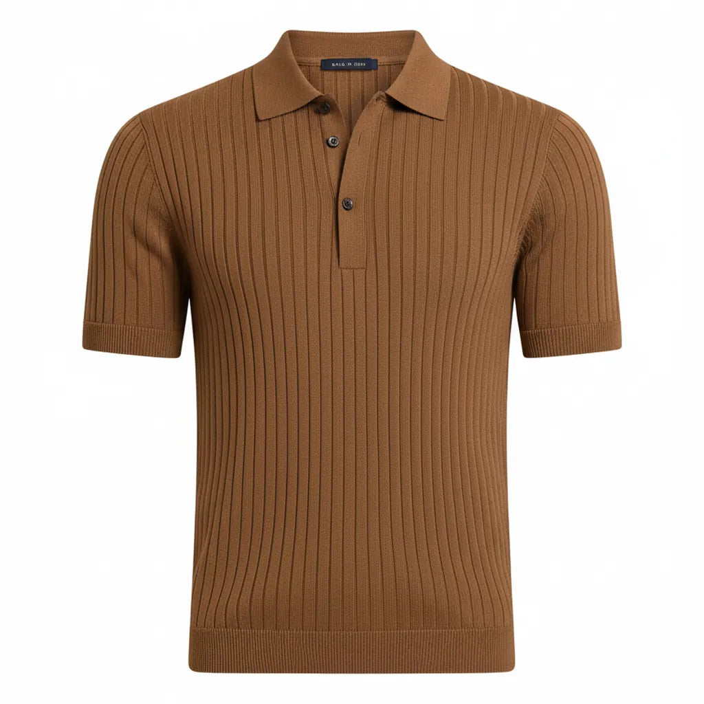 T-shirt Old Money Marron - old money style