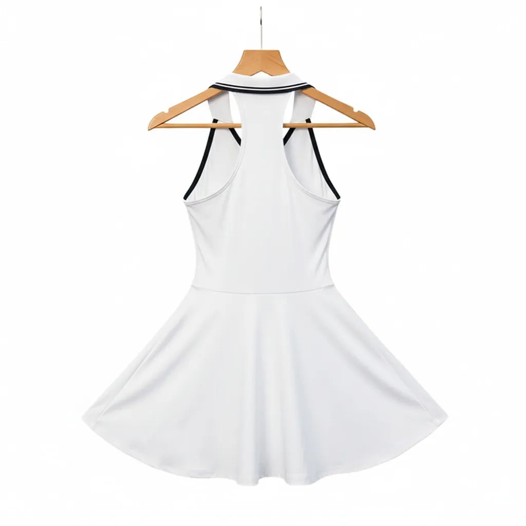 Tenue de Tennis Old Money Blanc - old money style