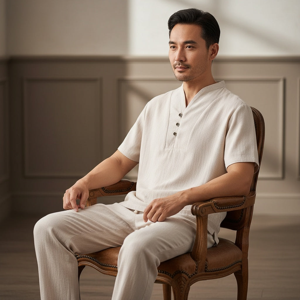 Tenue Old Money Homme