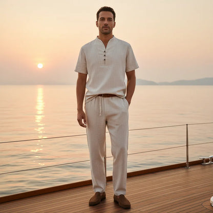 Tenue old money homme