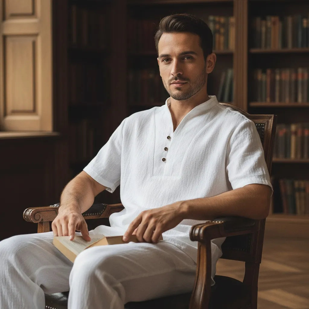 Tenue old money homme