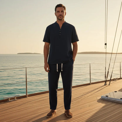 Tenue old money homme