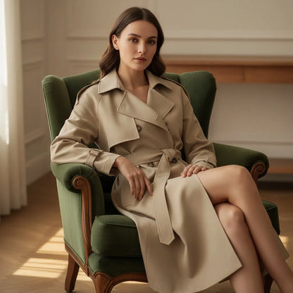 Trench Coat Old Money - old money style