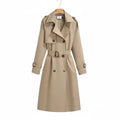 Trench Coat Old Money Beige - old money style
